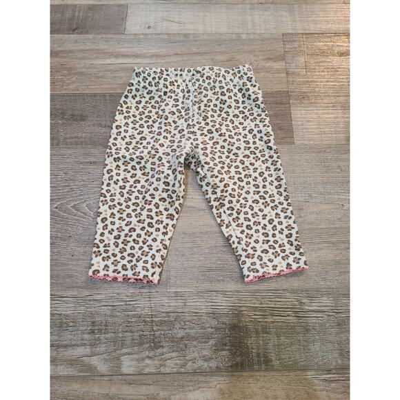 Child of mine by carters 0-3 months leopard print pants - Picture 1 of 4